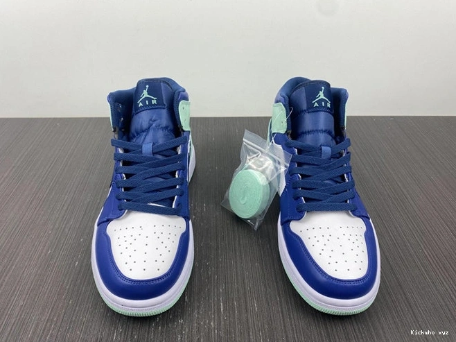 Mint Foam Navy Mystic Mid Timeless 3723 Jordan1 554724- 1025